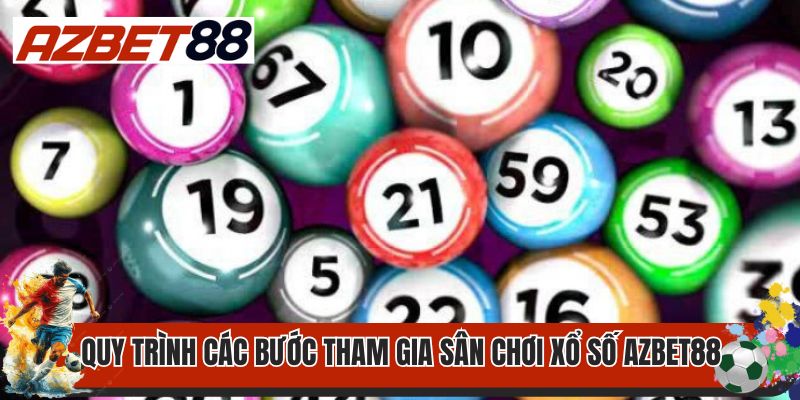 Xổ Số AZBET88 3 Quy trình các bước tham gia sân chơi xổ số AZBET88